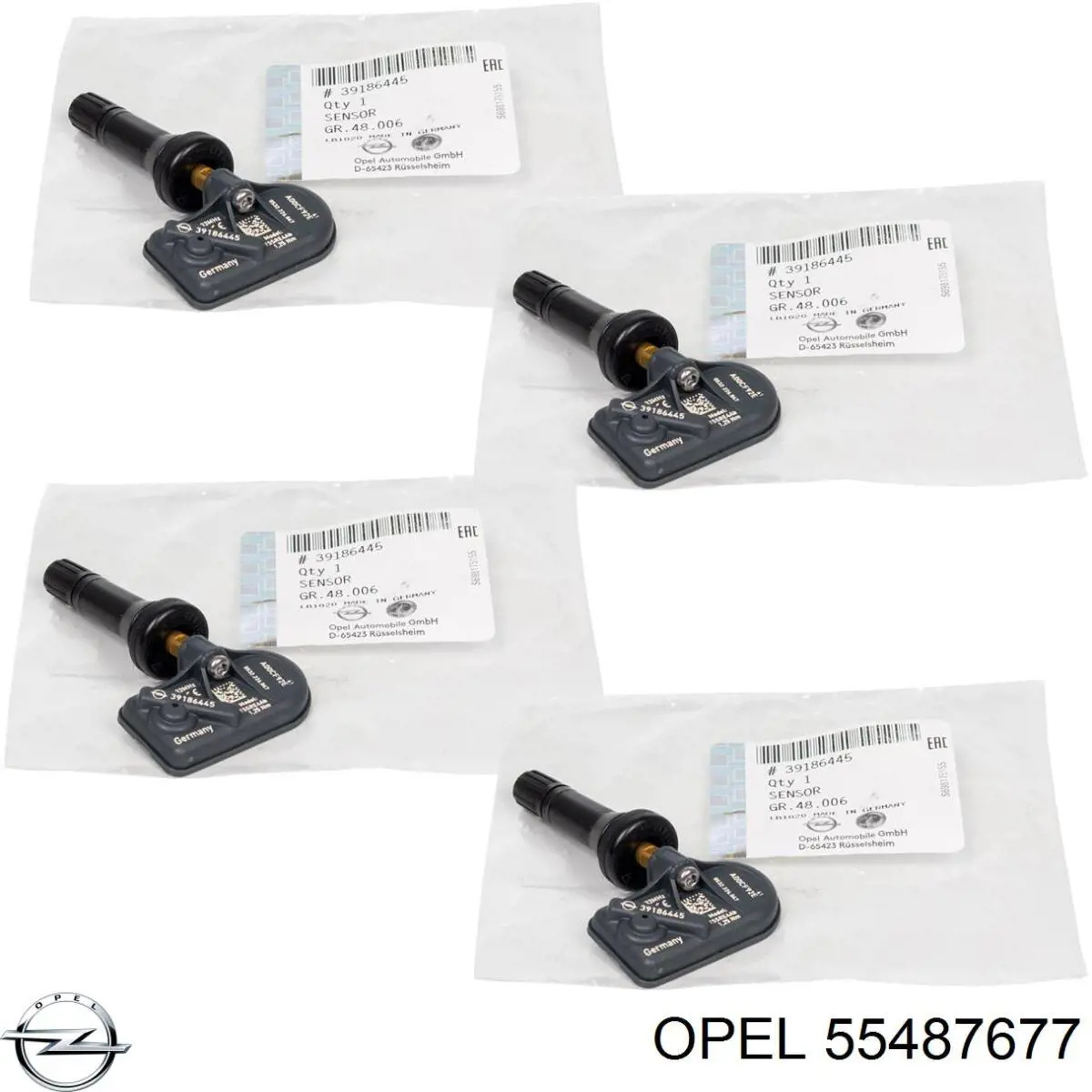 Купити 55487677 Opel Датчик оксидів азоту NOX, задній