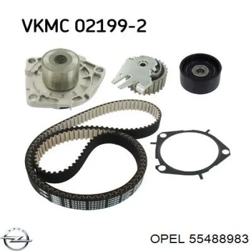 Купити 55488983 Opel Насос охолоджуючої рідини