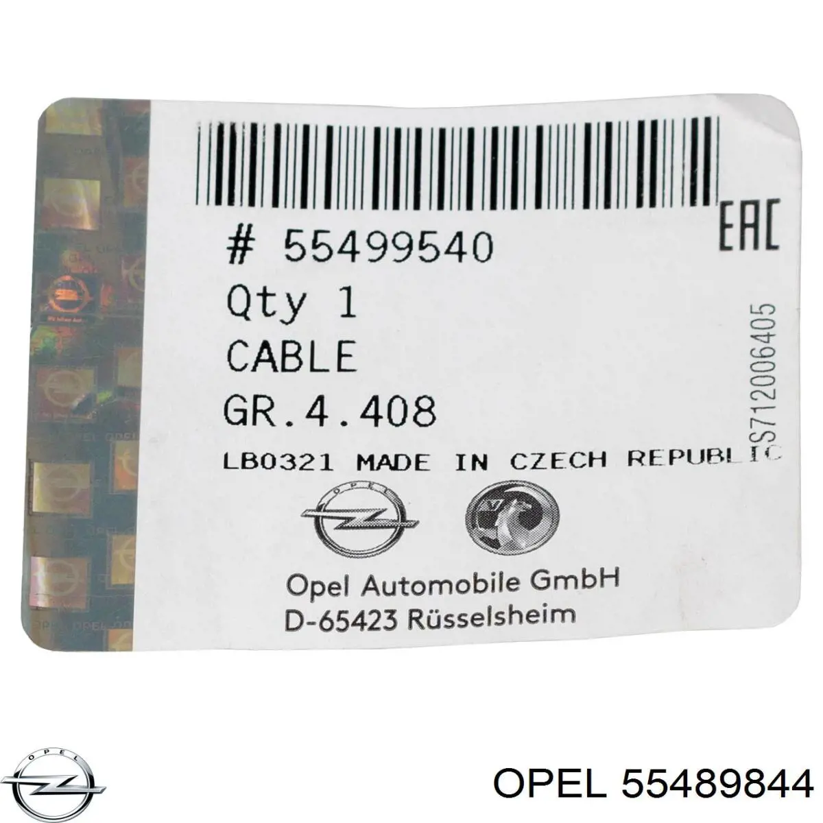  55489844 Opel