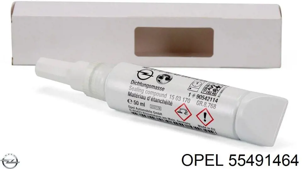Прокладка передньої кришки двигуна, верхня 638206 Opel