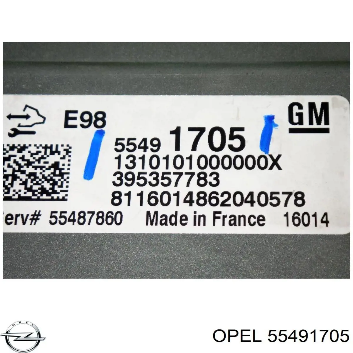  55491705 Opel