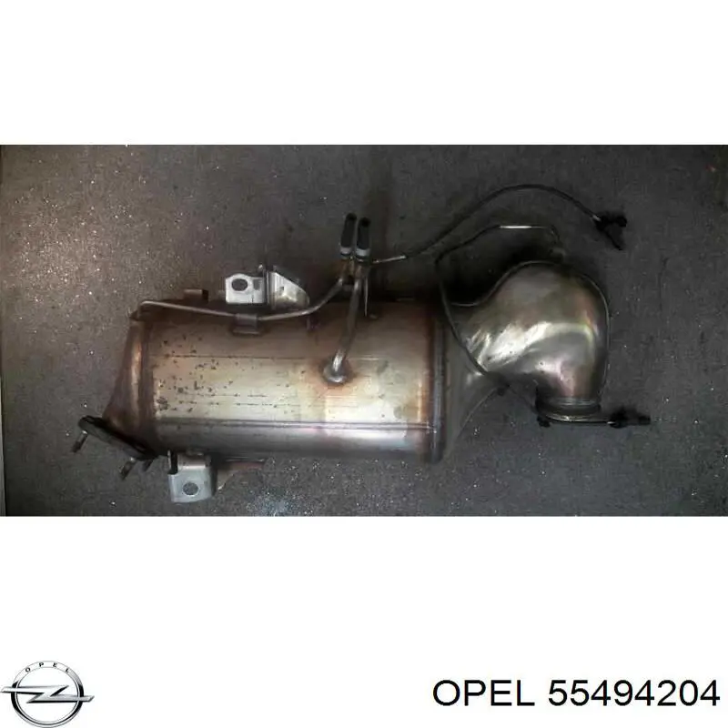 55494204 Opel Каталітичний нейтралізатор відпрацьованих газів