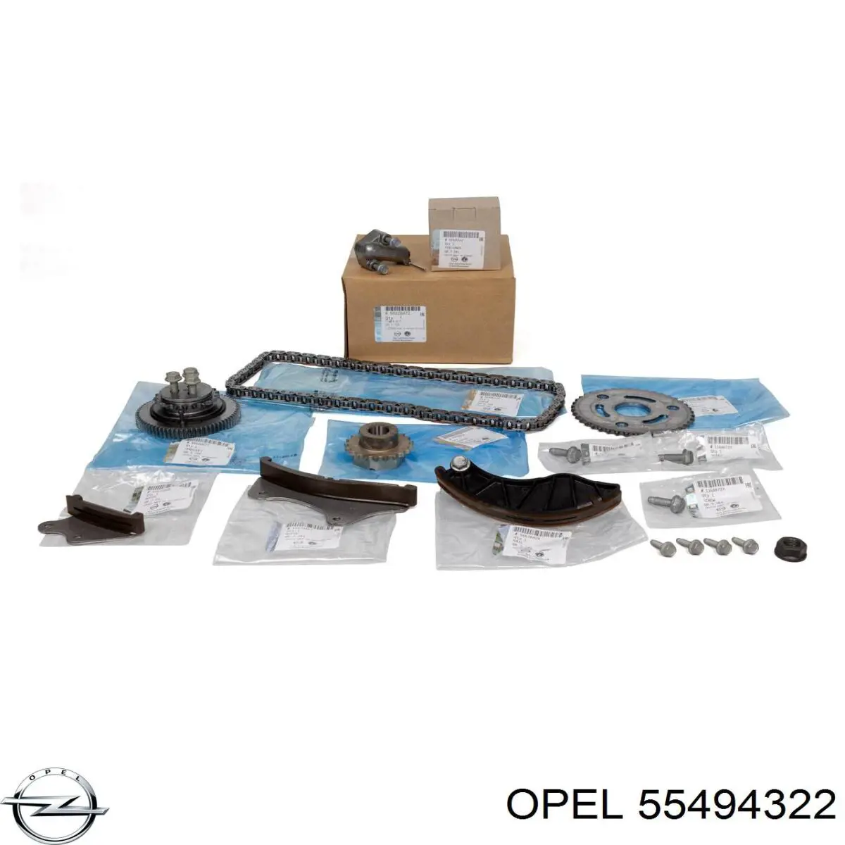 55488244 Opel Ланцюг ГРМ, комплект