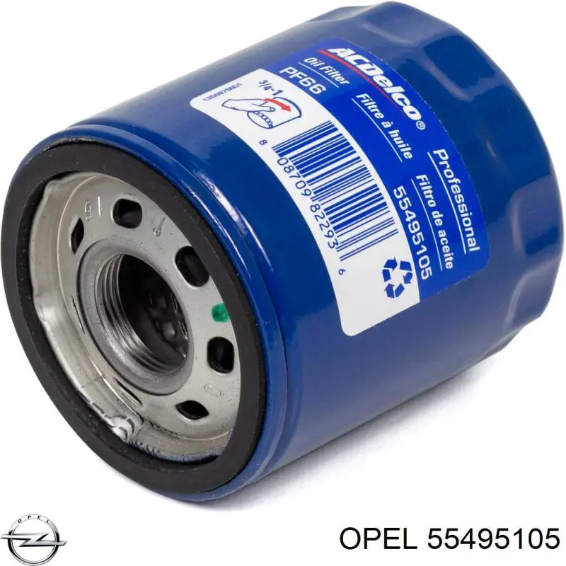 Масляний фільтр двигуна Opel 55495105 ціна, від 12.77 USD