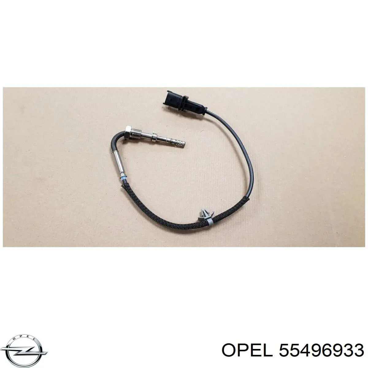 55496933 Opel датчик температури відпрацьованих газів (вг, після фільтра сажі)
