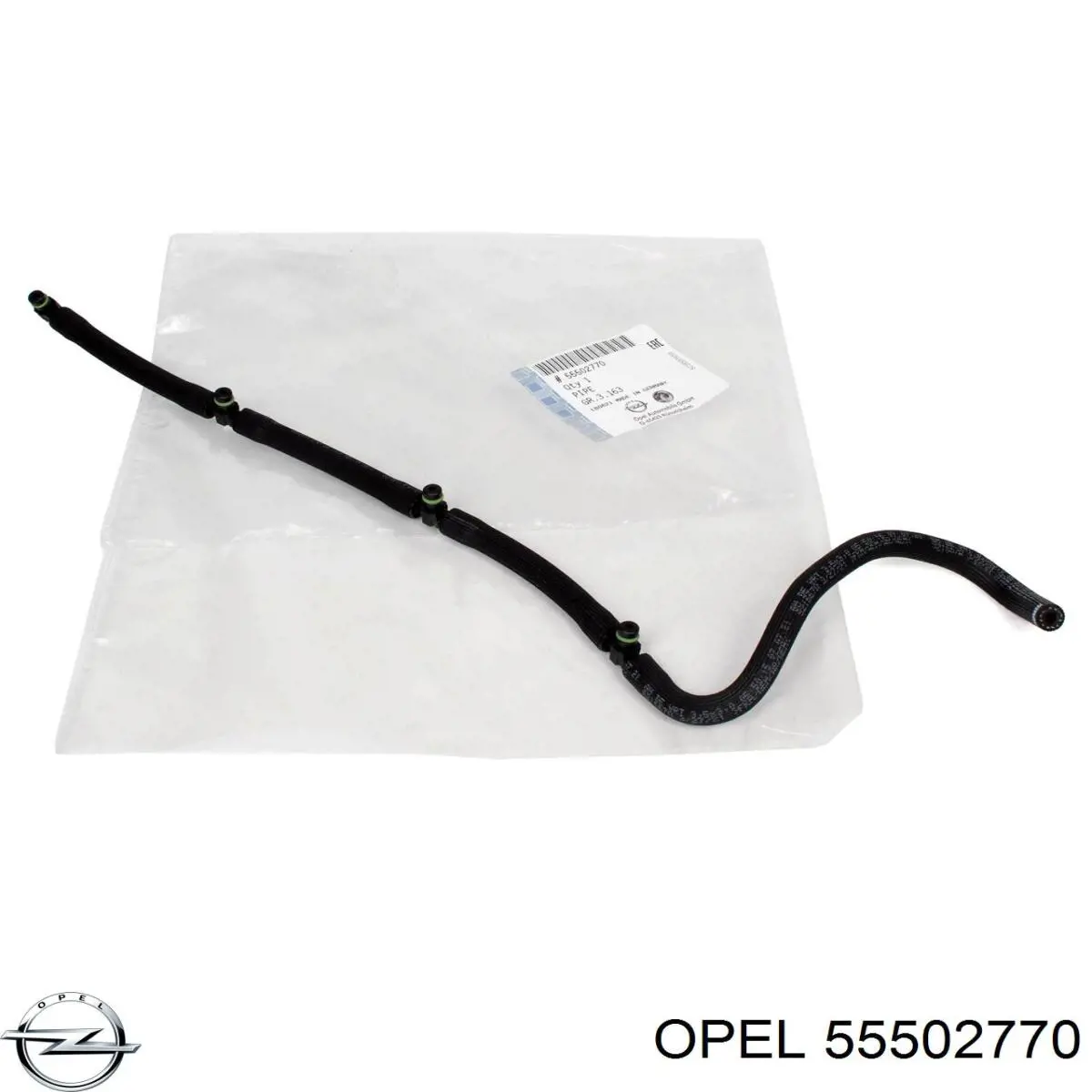 Трубка паливна, зворотня від форсунок Opel 55502770 ціна, від 28.30 USD
