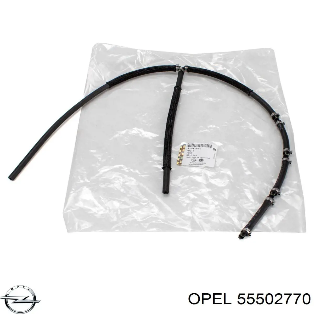 Купити 55502770 Opel Трубка паливна, зворотня від форсунок