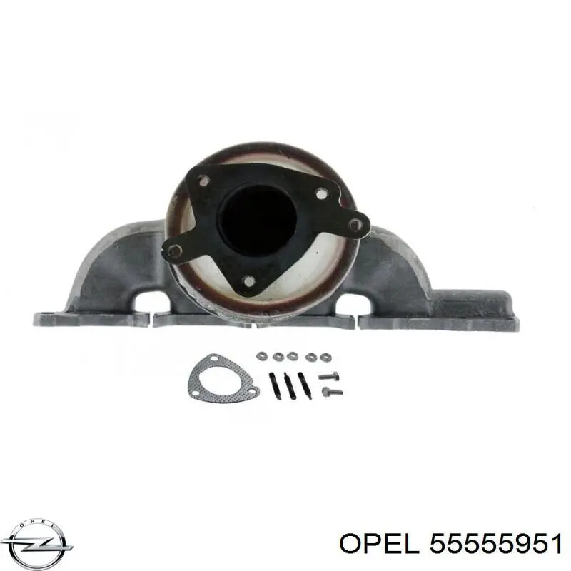 Глушник, передня частина Opel 55555951 ціна, від 207.67 USD