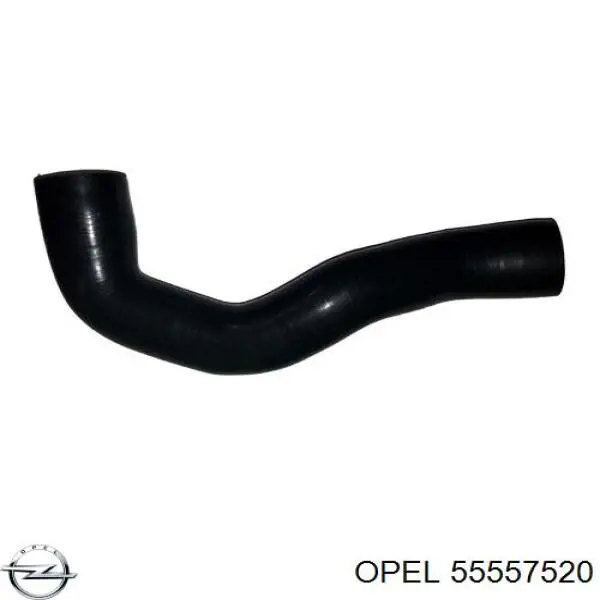 Шланг/патрубок интеркуллера, верхній правий Opel Astra H (L48, L08) (Опель Астра)