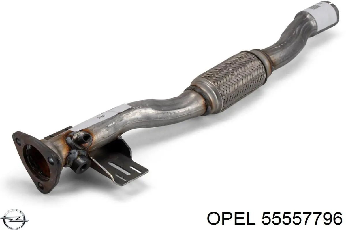Труба приймальна (штани) глушника, передня Opel 55557796 ціна, від 53.74 USD