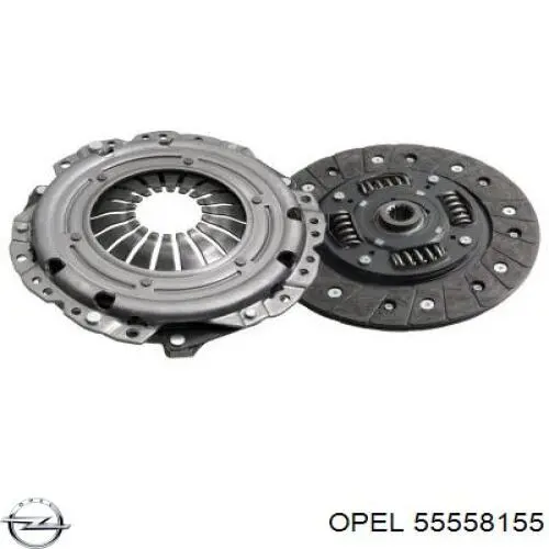 Комплект зчеплення (3 частини) Opel 55558155 ціна, від 250.26 USD