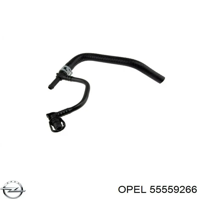Шланг/патрубок рідинного охолодження турбіни, обратка Opel 55559266 ціна, від 13.71 USD