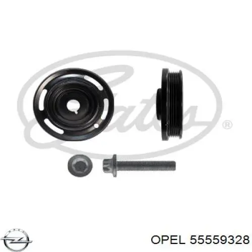 Демпферний шків колінвала Opel 55559328