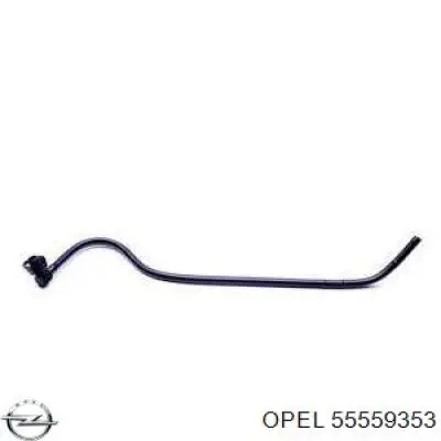 55559353 Opel шланг (патрубок обігріву дросельної заслінки)