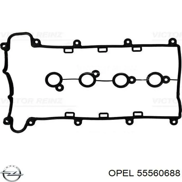 55560688 Opel прокладка клапанної кришки двигуна