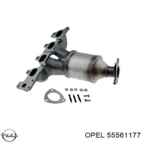 Купити 55561177 Opel Глушник, передня частина