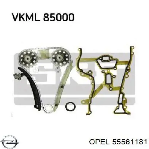 Прокладка передньої кришки двигуна Opel 55561181 ціна, від 18.67 USD