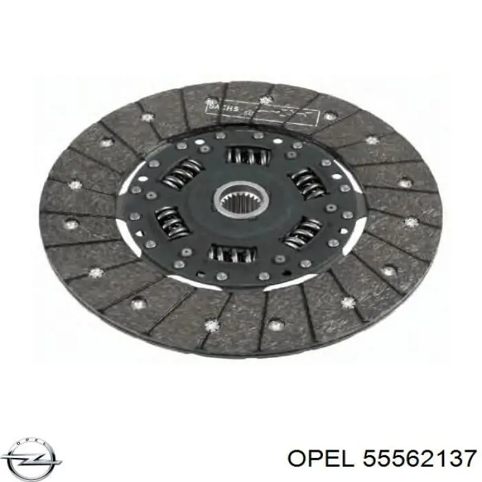 55562137 Opel Диск зчеплення