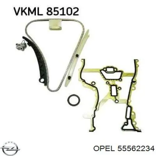 Ланцюг ГРМ 55562234 Opel