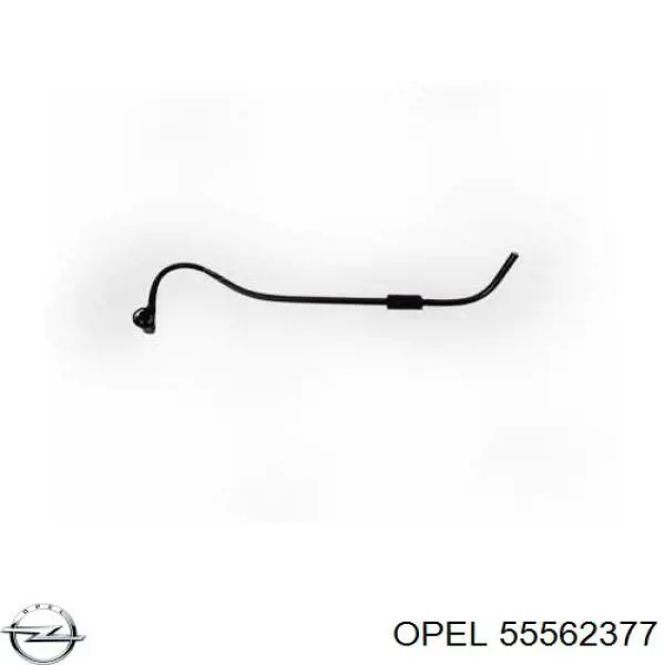55562377 Opel шланг (патрубок обігріву дросельної заслінки)
