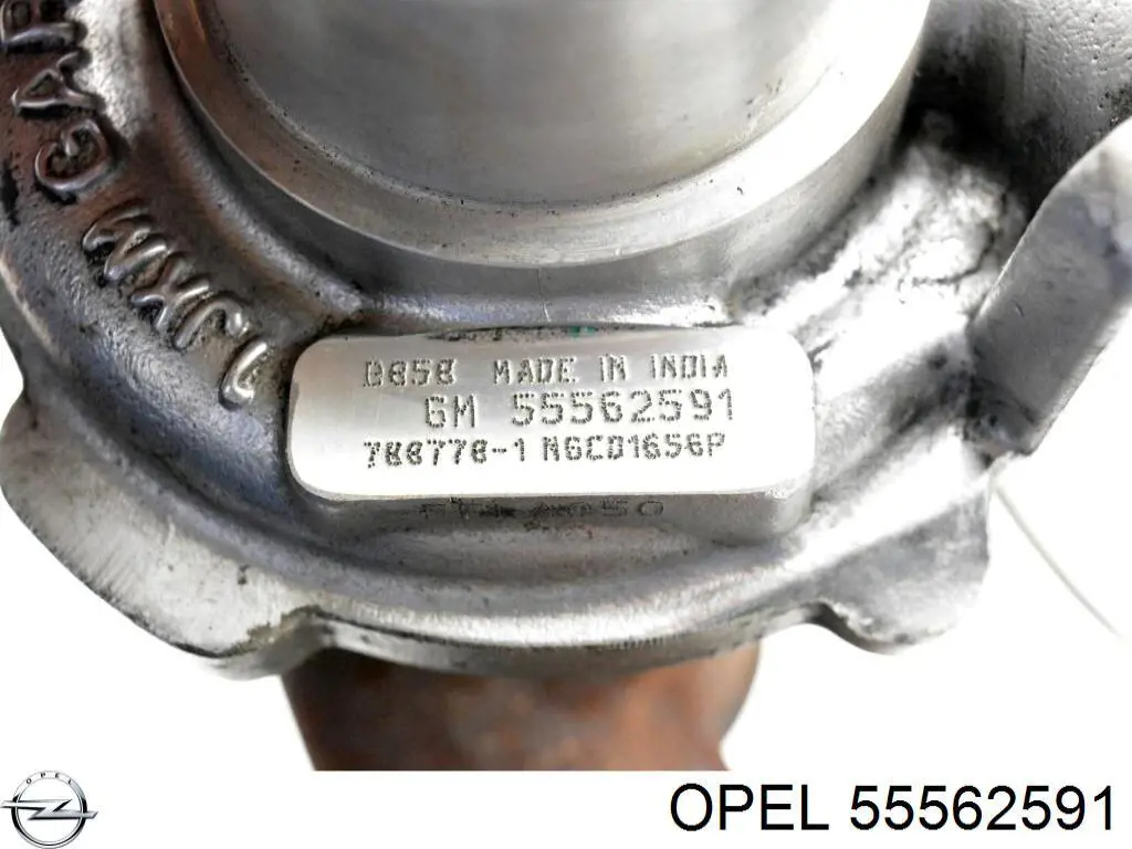 860285 Opel Турбонаддув
