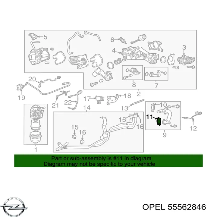 Прокладка EGR-клапана рециркуляції Opel 851286 ціна, від 1.24 USD