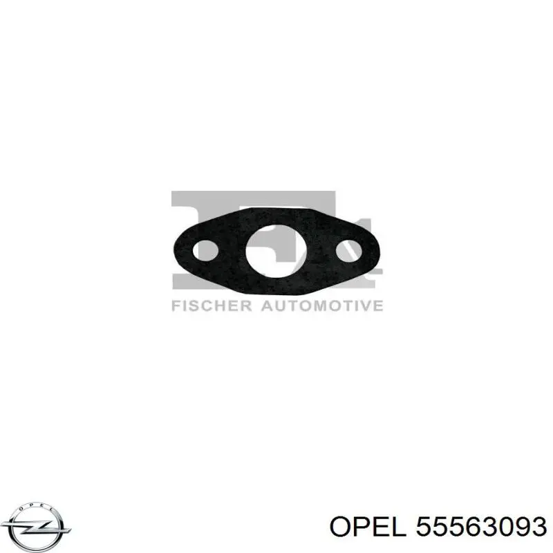 55563093 Opel Прокладка шланга відводу масла від турбіни