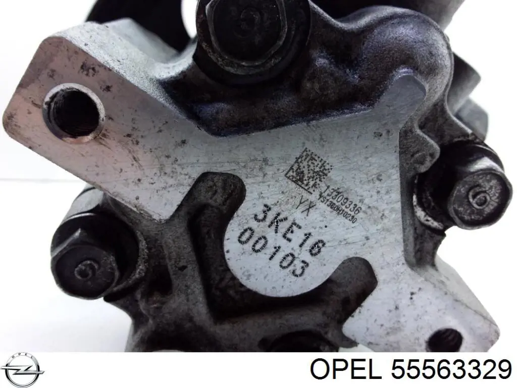 Шків лопатевого насоса гідропідсилювача керма Opel 948232