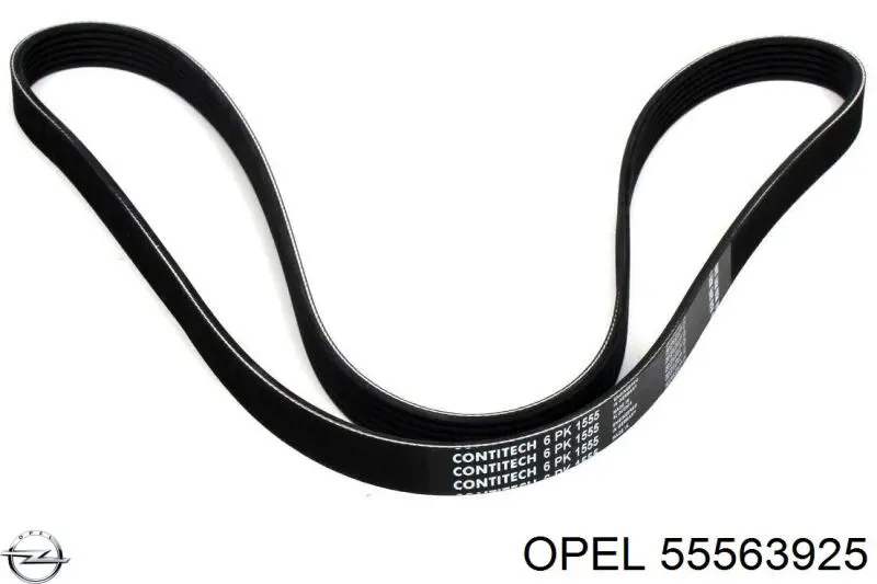 55563925 Opel ремінь приводний, агрегатів