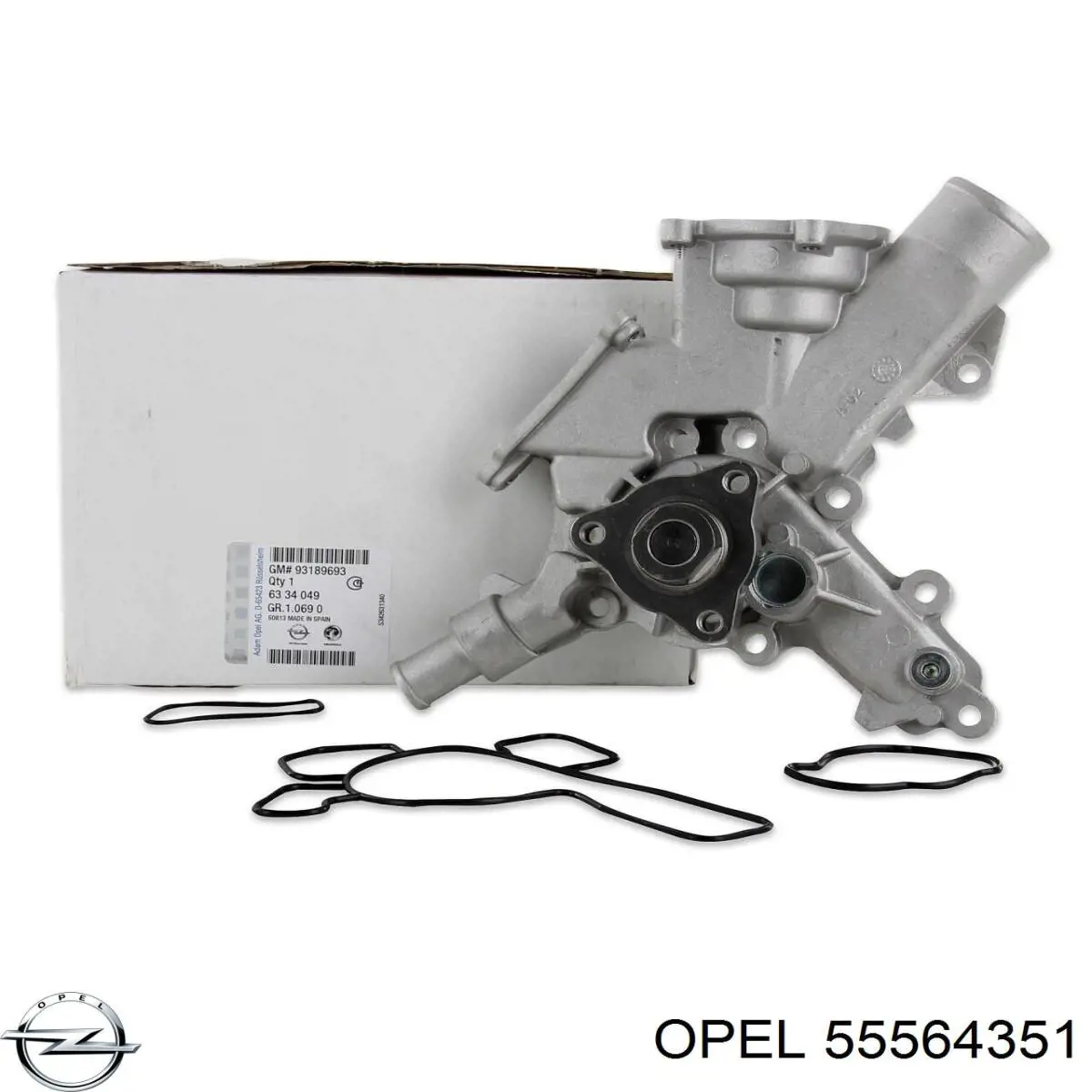 Штуцер блоку системи охолодження Opel 55564351 ціна, від 5.48 USD