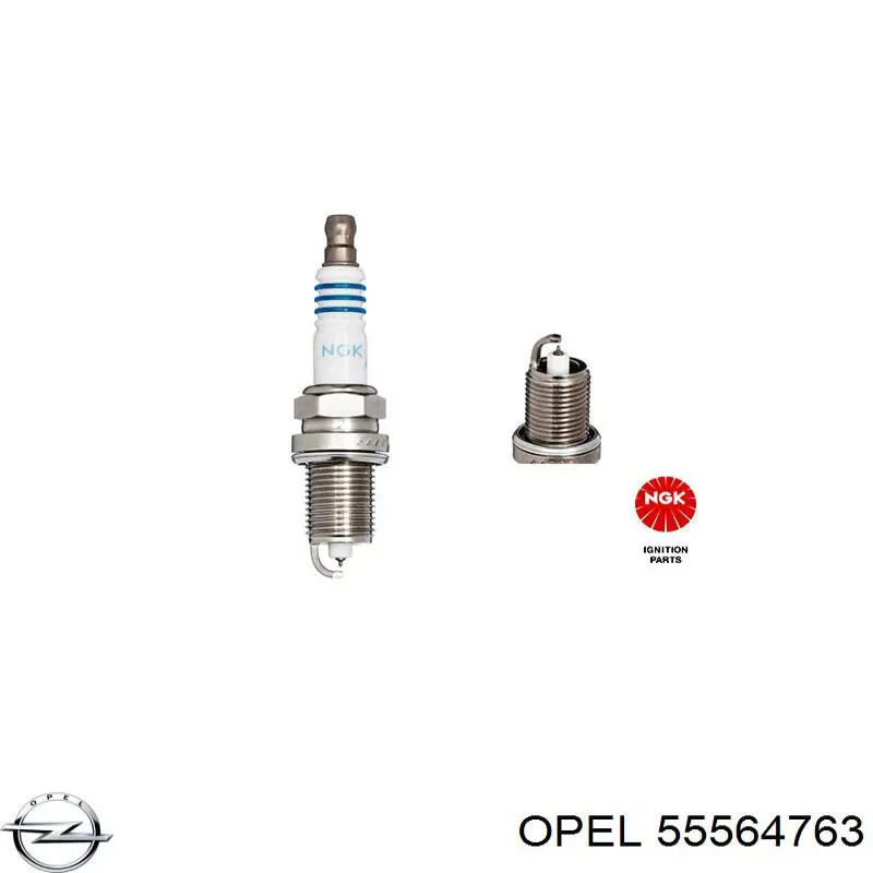 Свічки автомобільні Opel 55564763 ціна, від 10.33 USD