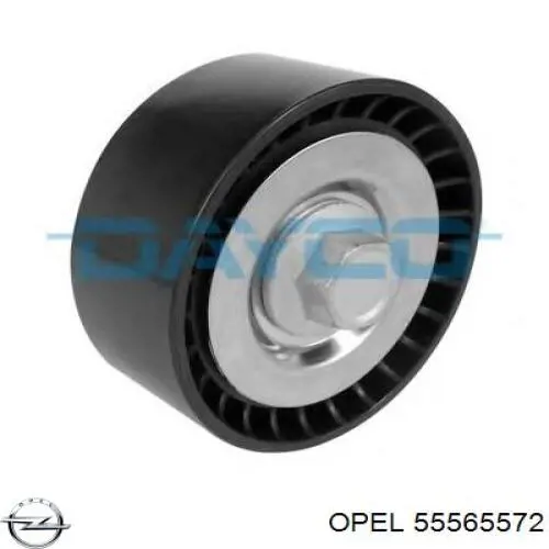 55565572 Opel Ролик приводного ременя, паразитний