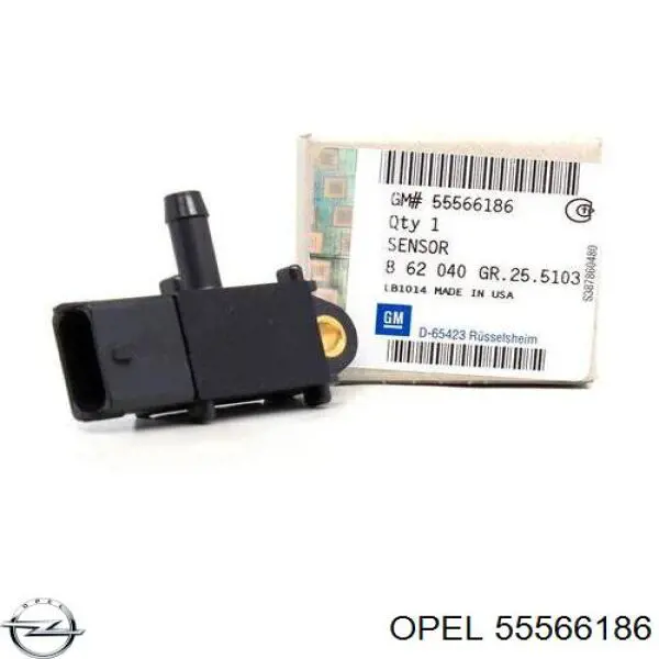 55566186 Opel датчик тиску вихлопних газів