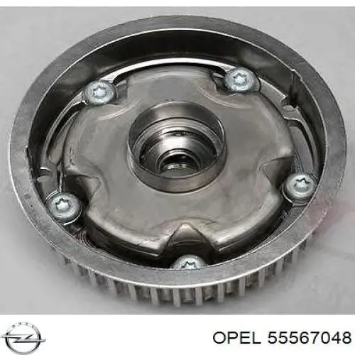 55567048 Opel зірка-шестерня розподільного валу двигуна,випускного