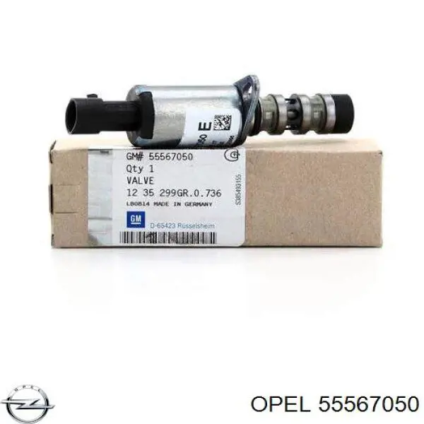 55567050 Opel клапан електромагнітний положення (фаз розподільного валу)