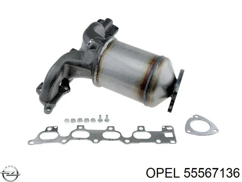 Купити 55567136 Opel Випускний колектор