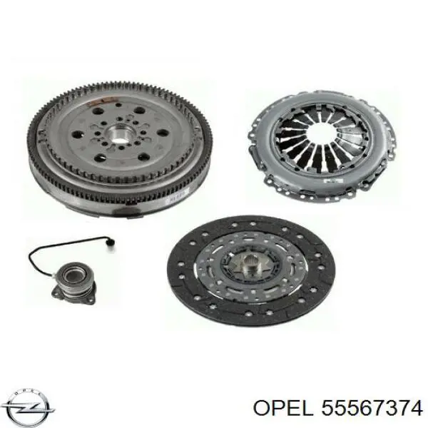 55567374 Opel Зчеплення в зборі