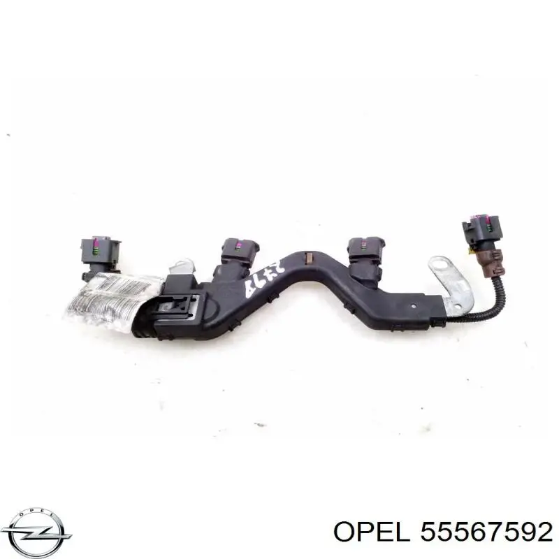 Роз'єм (фішка) паливної форсунки 55567592 Opel