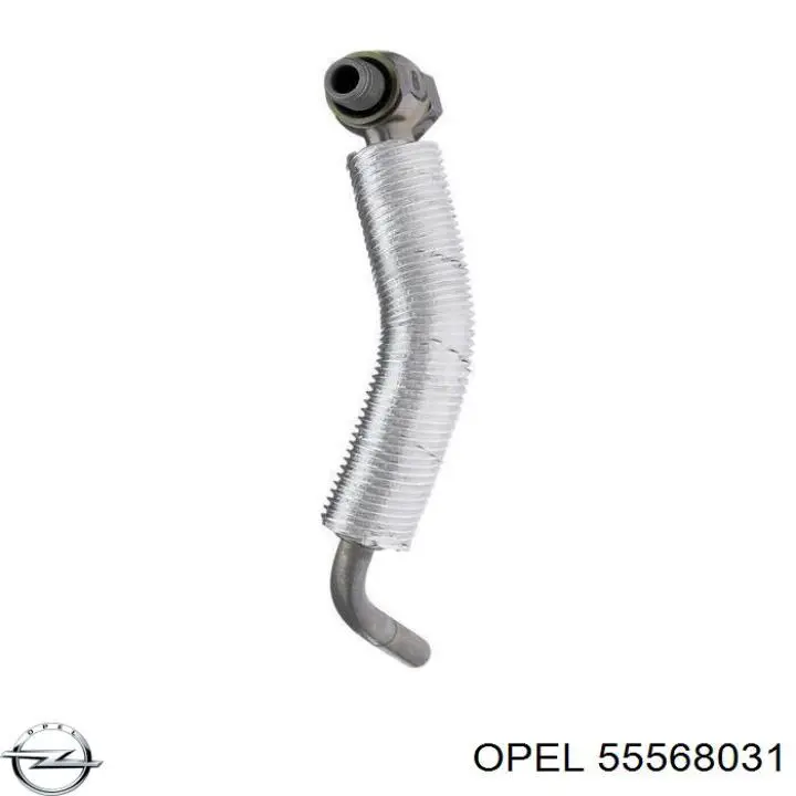 Купити 55568031 Opel Шланг/патрубок рідинного охолодження турбіни, подача