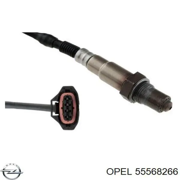 55568266 Opel лямбда-зонд, датчик кисню після каталізатора