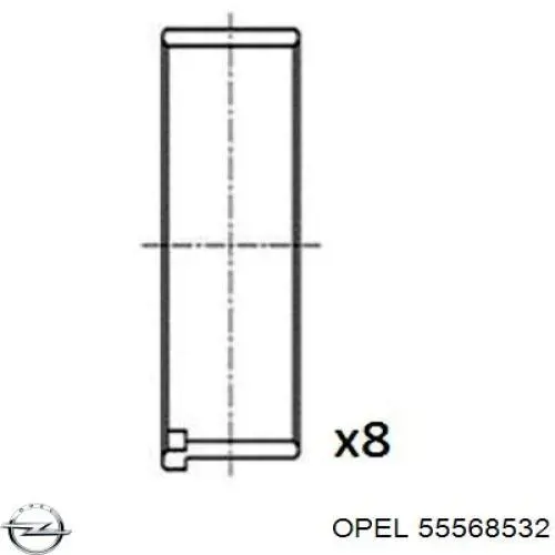 Купити 622116 Opel Вкладиші колінвала, шатунні, комплект, 1-й ремонт (+0,25)