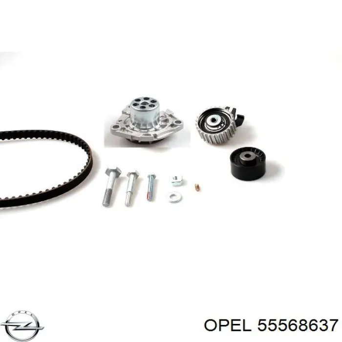 Помпа охолодження Opel 55568637 ціна, від 26.97 USD