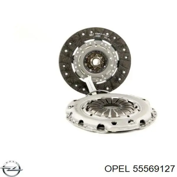 Диск зчеплення 55569127 Opel