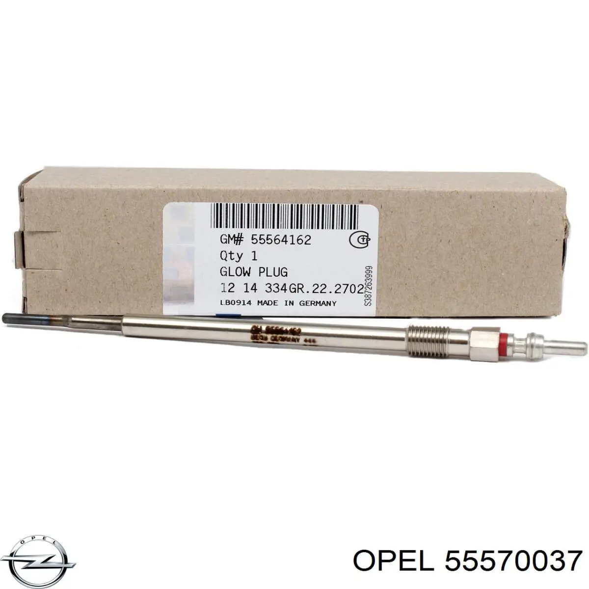 Свічки запалювання Opel 55570037