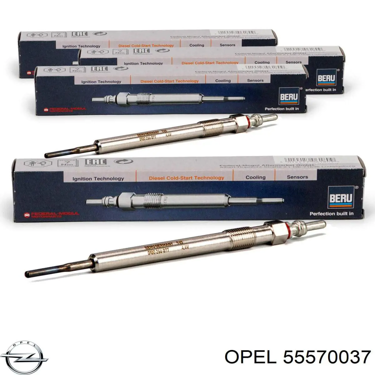 Свіча накалу Opel 55570037 ціна, від 15.23 USD