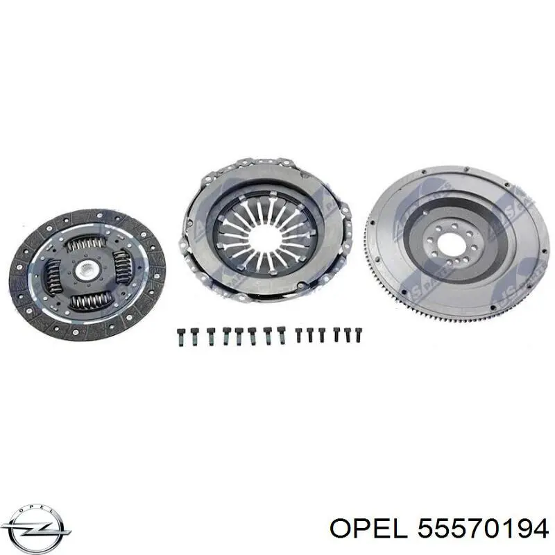 Маховик двигуна Opel 55570194 ціна, від 304.33 USD