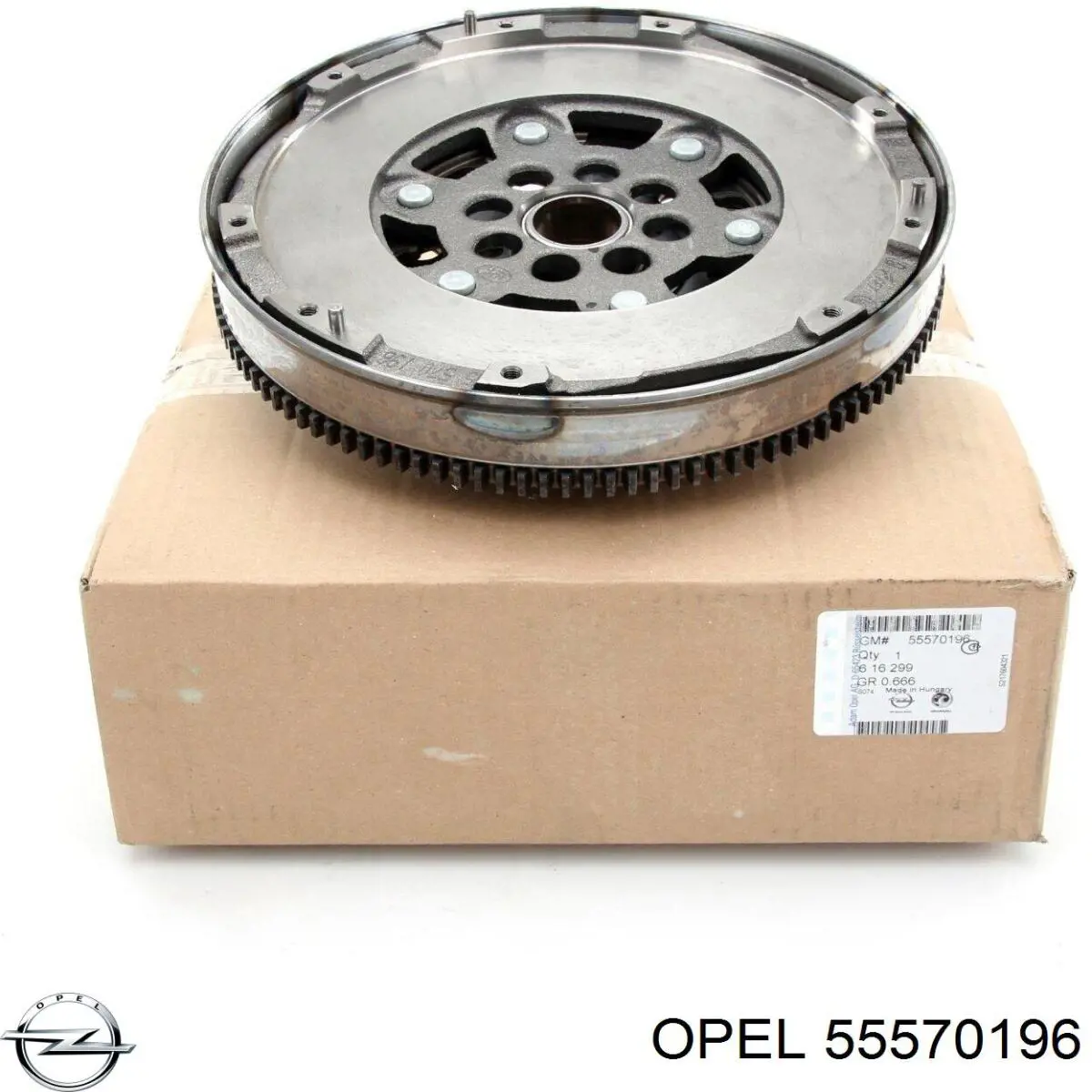 Купити 55570196 Opel Маховик із зубчастим ободом в зборі