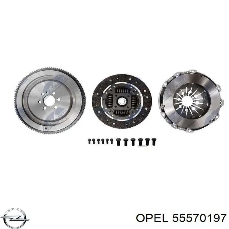 55570197 Opel Демпферний маховик