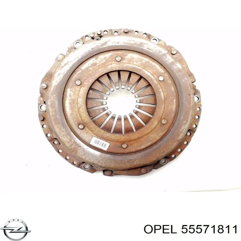 55571811 Opel комплект зчеплення (3 частини)