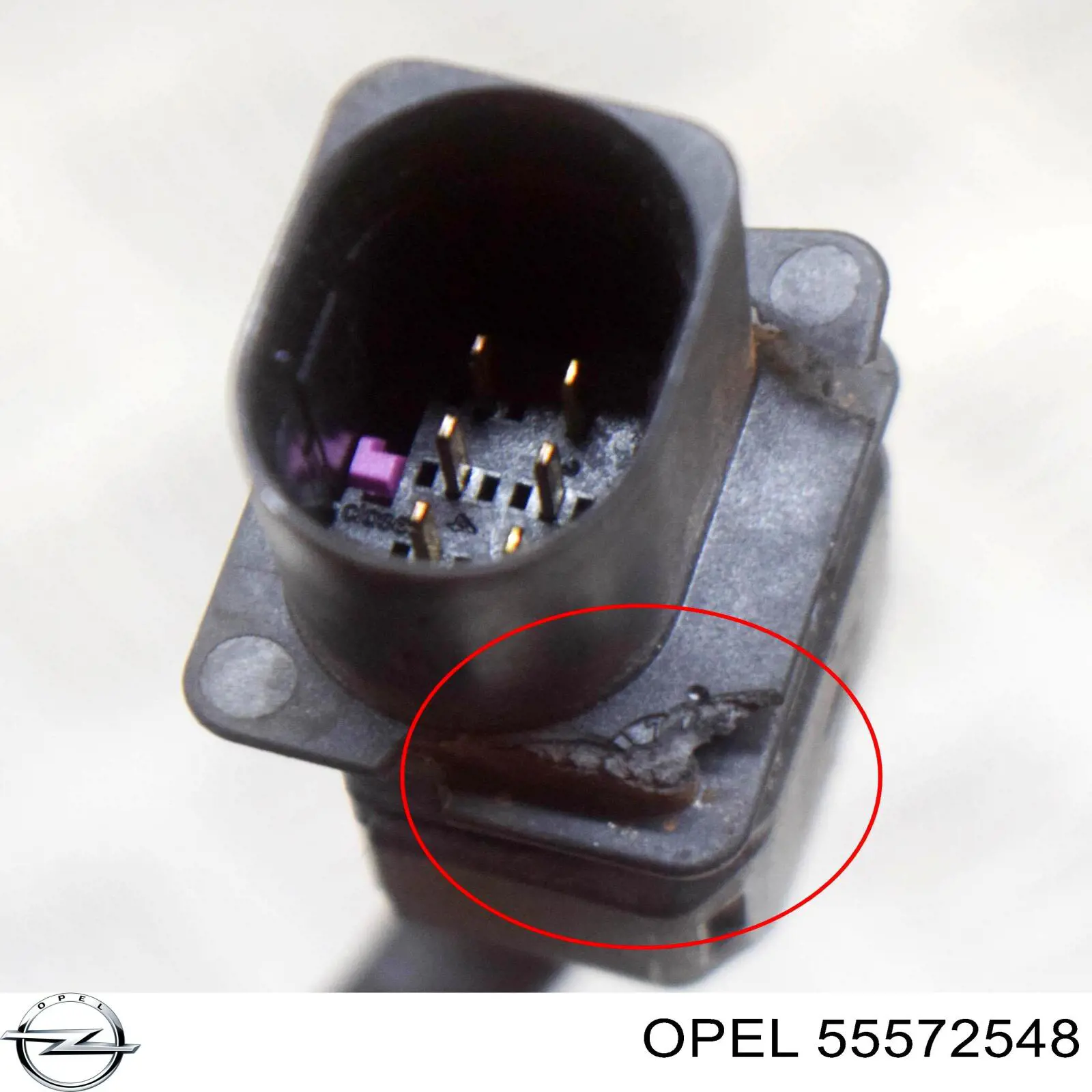 Лямбдазонд, датчик кисню до каталізатора 55572548 Opel
